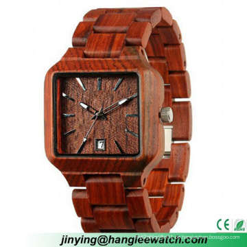 Fabrik OEM New Style Fashion Sandale Holz Armbanduhr